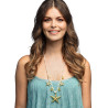 Collier de sir√®ne avec √©toiles de mer  