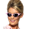 Lunettes roses adulte  