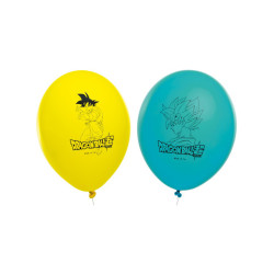 Lot de 6 ballons latex 27cm Dragon Ball Z  