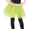 Tutu vert √† paillettes fille  