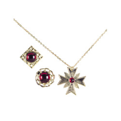 Set bijoux vampire adulte Halloween  