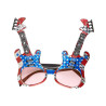 Lunettes guitare rock am√©ricaine adulte  