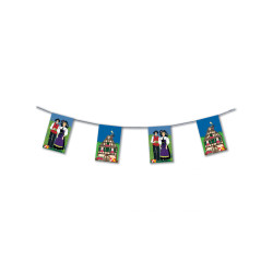 Guirlande Alsace papier 4 m  