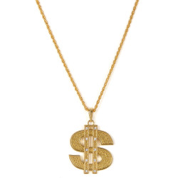 Collier Dollar en m√©tal Adulte  