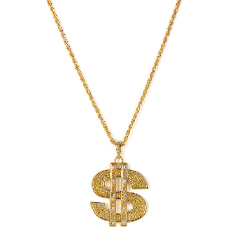 Collier Dollar en m√©tal Adulte  
