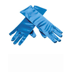 Gants princesse des glaces bleus enfant  