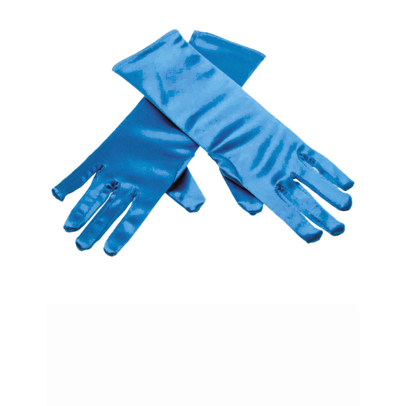 Gants princesse des glaces bleus enfant  