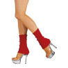 Jambi√®res rouges femme  