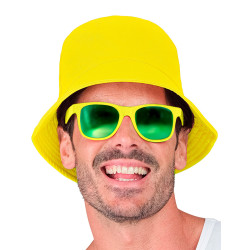 Bob jaune fluo adulte  