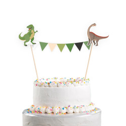 Cake topper Grands Dinosaures  