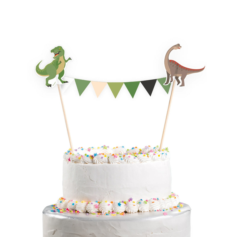 Cake topper Grands Dinosaures  