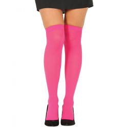 Bas rose fluo femme  