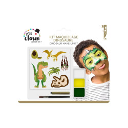 Kit maquillage avec tatouages dinosaure enfant  