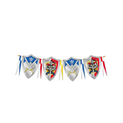 Guirlande chevaliers 6 m√®tres  