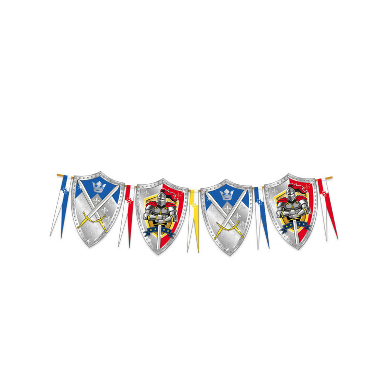Guirlande chevaliers 6 m√®tres  