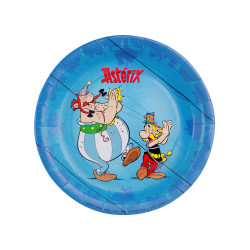 8 Assiettes Ast√©rix 23 cm  