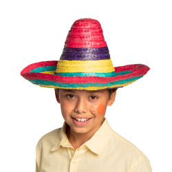 Sombrero multicolore enfant  