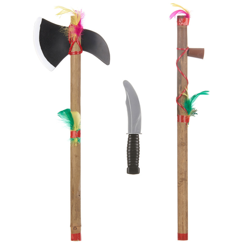Kit indien en plastique 3 accessoires  
