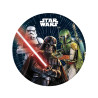 8 Assiettes en papier Star Wars Galaxy 23 cm  