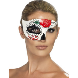 Demi masque color√© adulte Halloween  