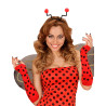 Mitaines longues coccinelle adulte  