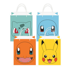 8 Sacs cadeaux Pok√©mon en papier  