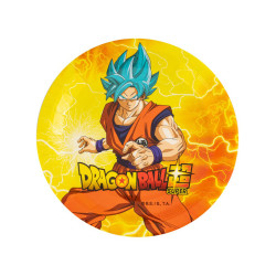8 Assiettes 23cm en carton Dragon Ball Z  