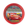 8 Assiettes en carton Cars 3 23 cm  