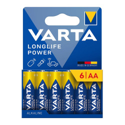 6 Piles LONGLIFE POWER LR06/AA  