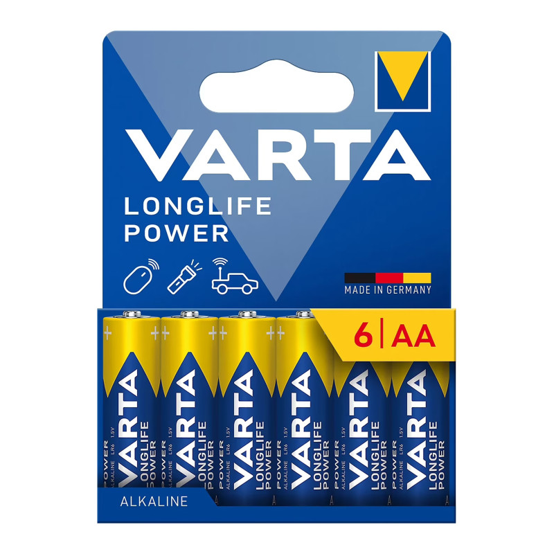 6 Piles LONGLIFE POWER LR06/AA  