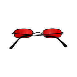 Lunettes vampire rouge  