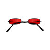 Lunettes vampire rouge  