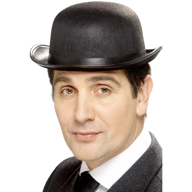 Chapeau melon noir  
