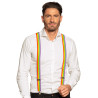 Bretelles multicolores adulte  