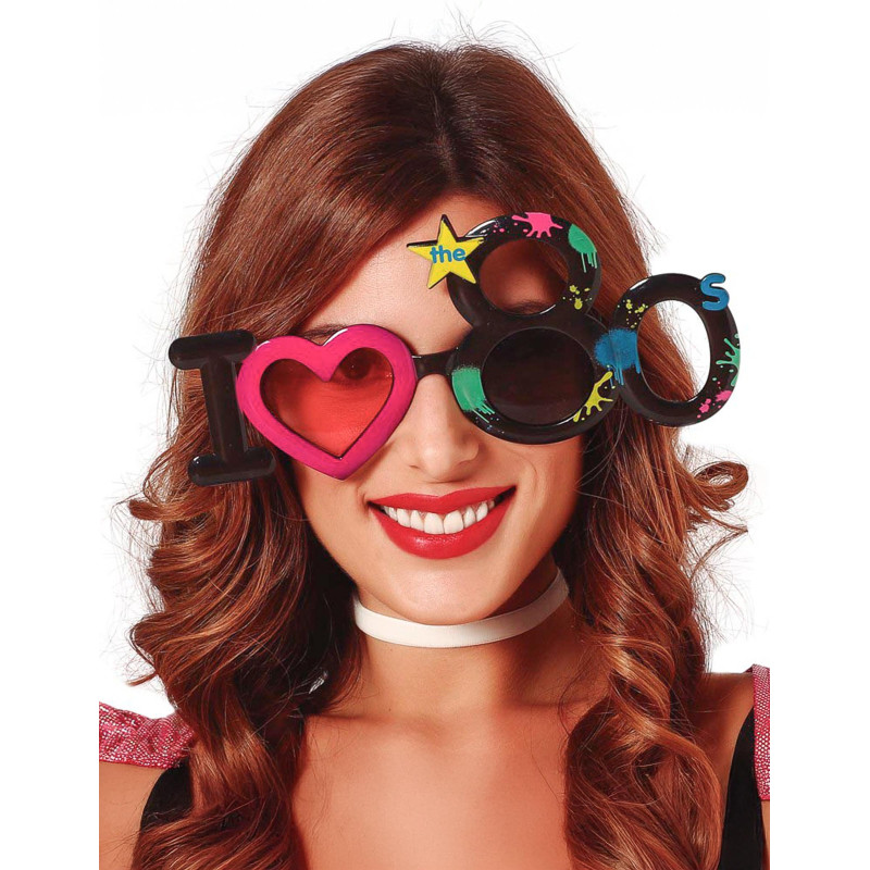 Lunettes I love 80's adulte  
