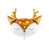 Ballon g√©ant en aluminium t√™te de cerf 73 x 64  