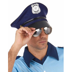 Casquette de policier adulte  
