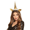 Serre-t√™te licorne or adulte  