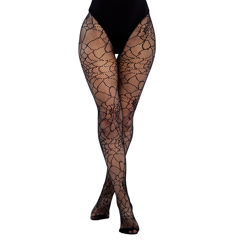 Collants toiles d'araign√©e femme Halloween  