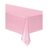 Nappe en rouleau papier damass√© rose pastel 6 m largeur 120 cm  