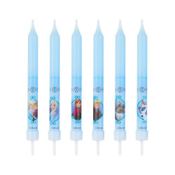 8 Bougies anniversaire La Reine des Neiges  