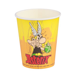 8 Gobelets en carton Ast√©rix 250 ml  