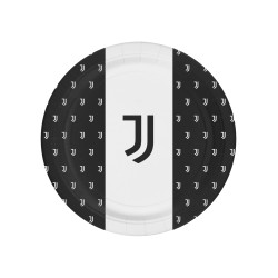 8 Assiettes en carton Juventus 23 cm  