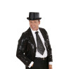 Cravate noire √† paillettes adulte  