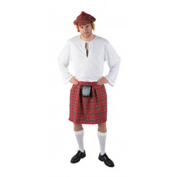 Costume Kilt d'Ecossais Adulte - Déguisement Saint Patrick écossais The Duck