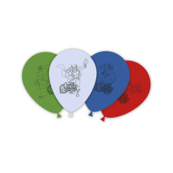 8 Ballons latex Avengers  