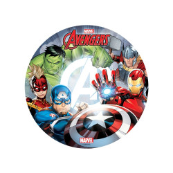Disque en azyme Avengers 20 cm  