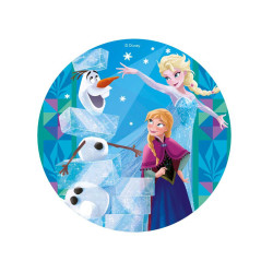 Disque azyme La Reine des Neiges  20 cm  