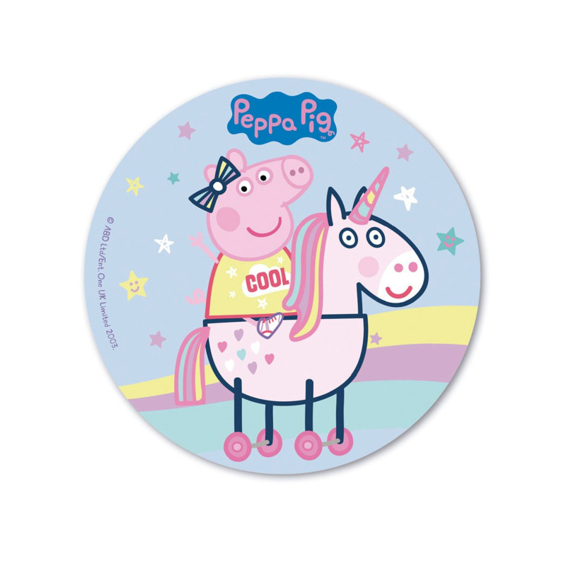 Disque azyme 20 cm Peppa Pig  