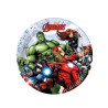 8 Petites assiettes en carton Avengers Mighty 20 cm  